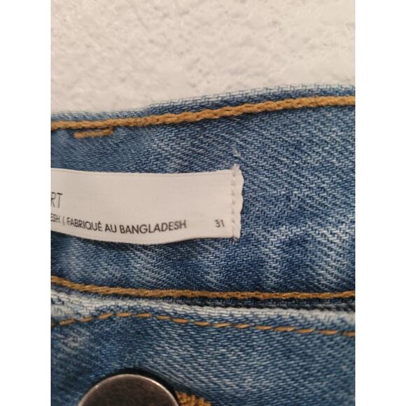 Oak + Fort Women's Jeans Straight Leg Size 31 x 29 #P - Picture 3 of 5